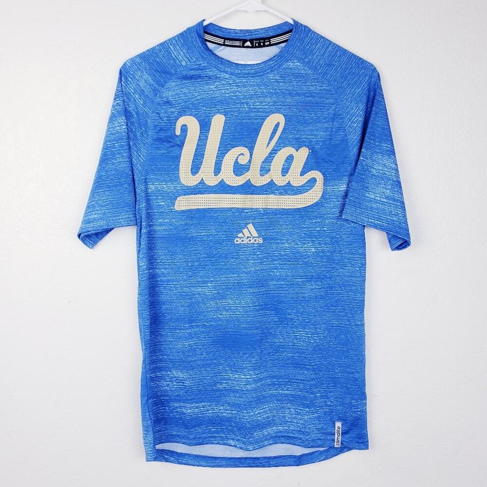Adidas UCLA Bruins Athletic Reflective Climalite Tshirt Men's Small